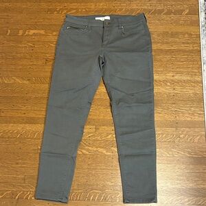 Zara Women's Green Skinny Jeans